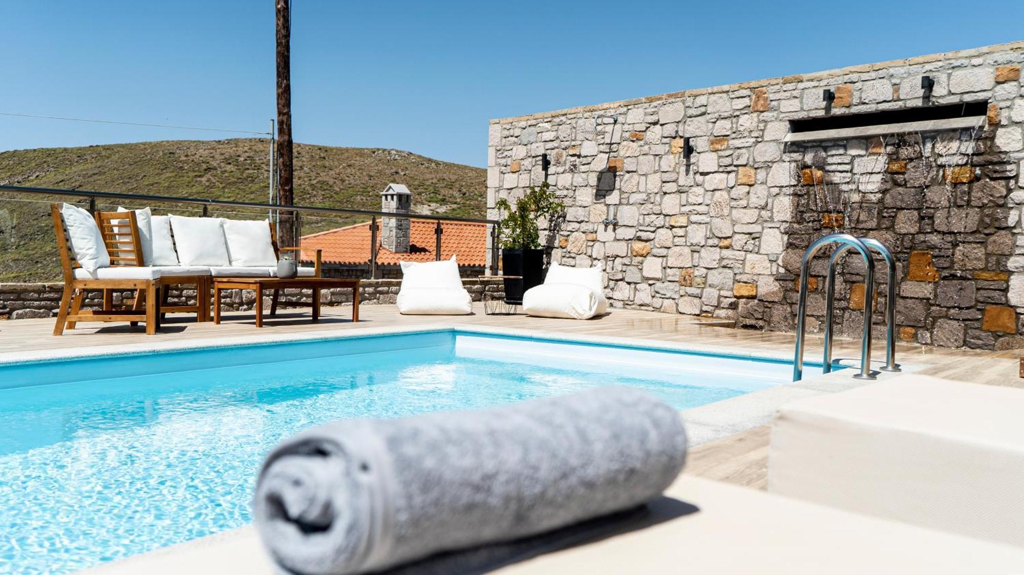 Lithoessa Luxury Apartments Agios Ioannis Kaspaka Exterior photo