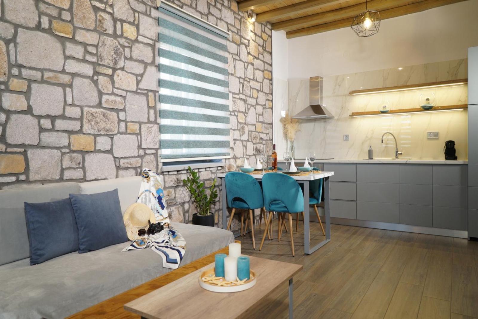Lithoessa Luxury Apartments Agios Ioannis Kaspaka Exterior photo